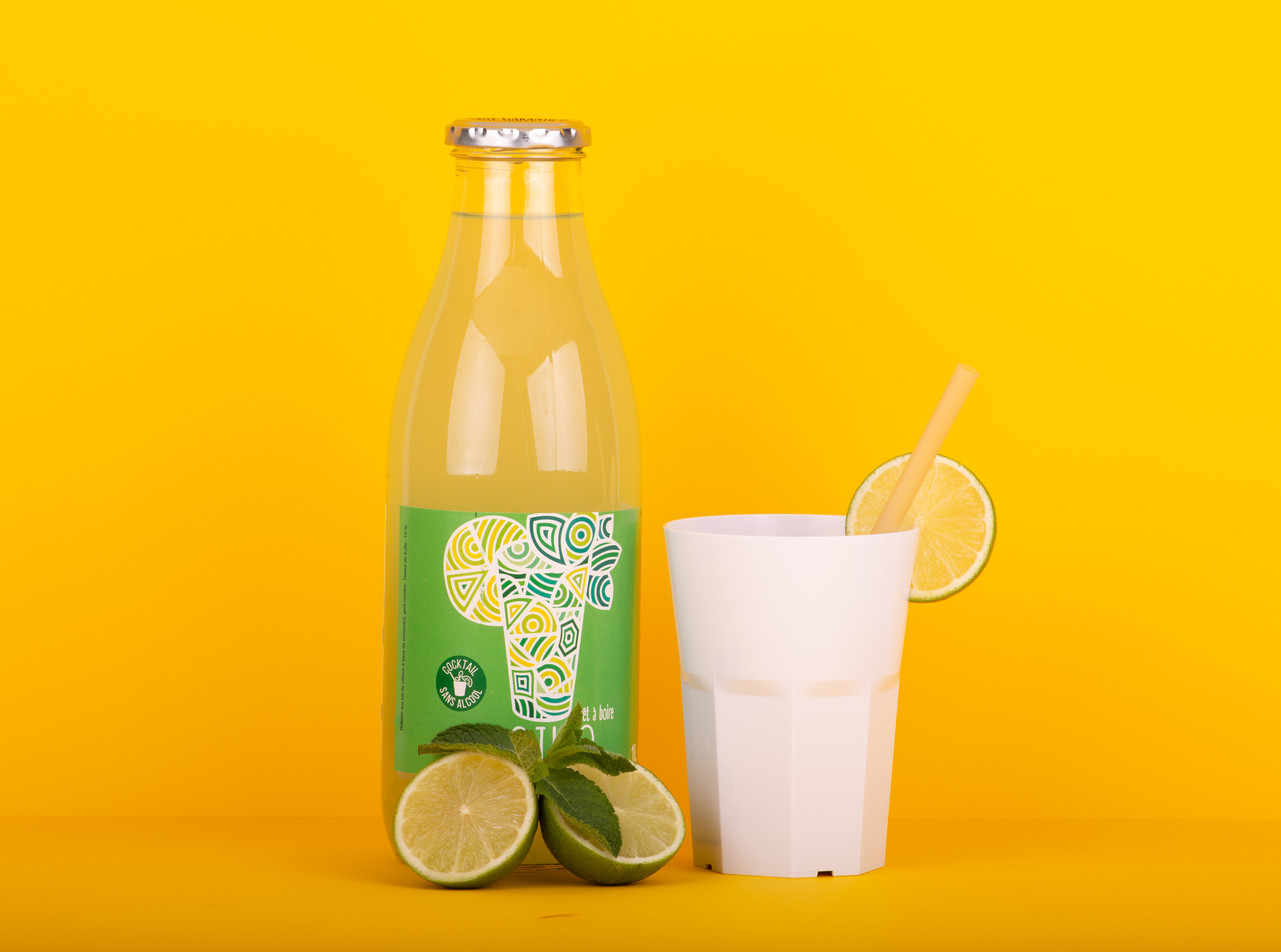 Verres mojito réutilisables