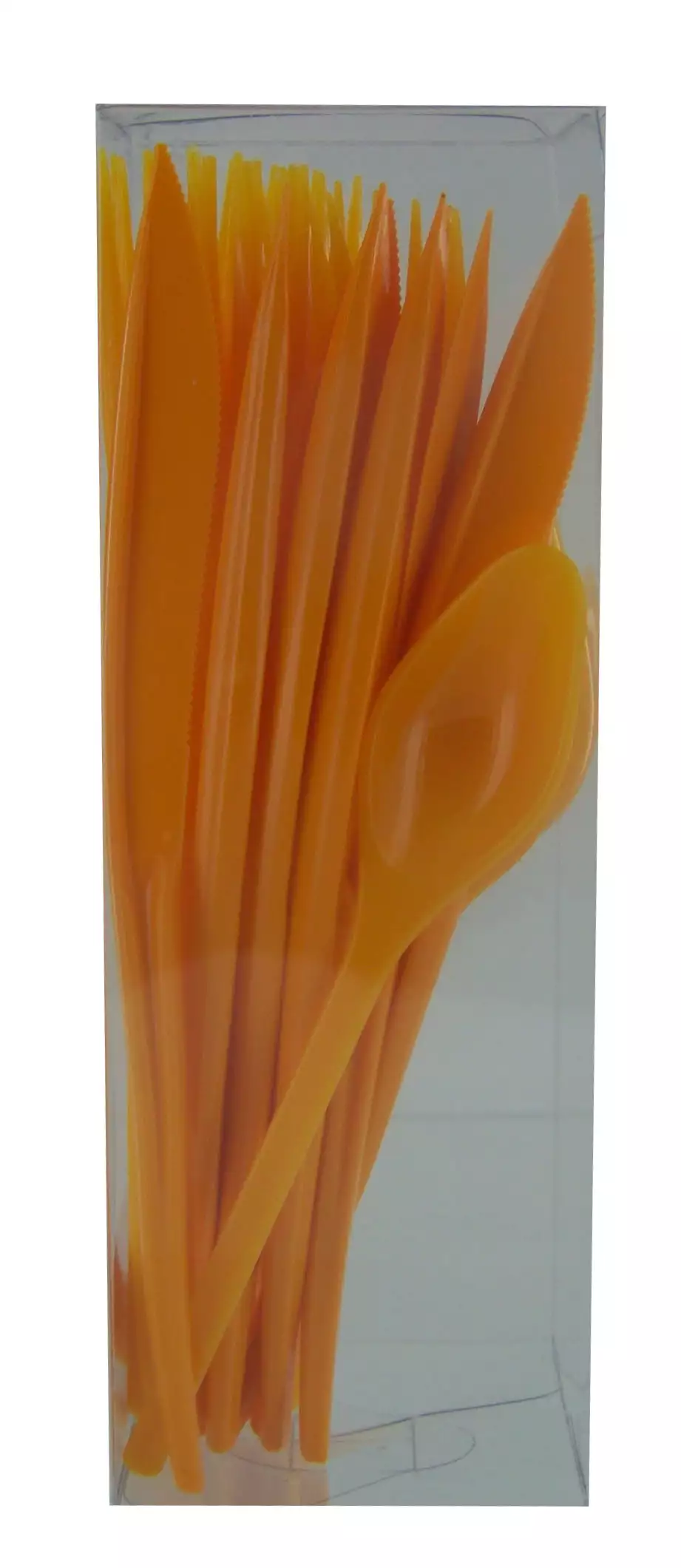 Couverts ps réutilisables couleur (10 couteaux + 10 fourchettes + 10 cuillères)