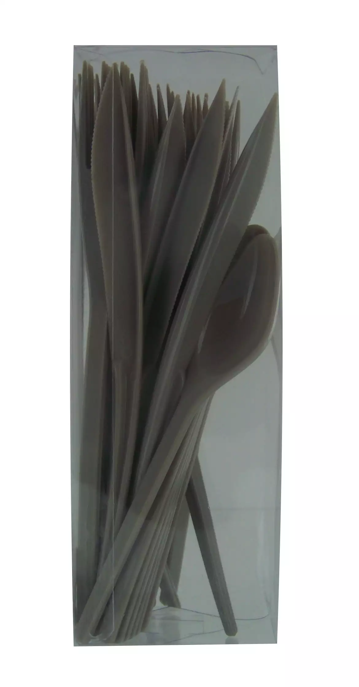 Couverts ps réutilisables couleur (10 couteaux + 10 fourchettes + 10 cuillères)